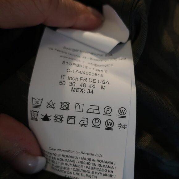 Mens Versace Jeans Olive Green Monochromatic Tiger Image Print Shirt M * - Picture 11 of 11